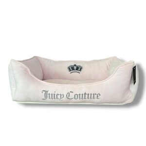 Juicy Couture Pink Pet Bed Large